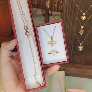 Gold chakra set 3 piece